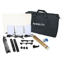 Nanlite Compac 20 3-Light Kit Belysningskit for produktfoto
