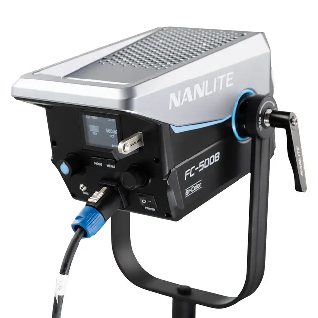 Nanlite FC-500B LED Bi-color Spot Light 2700-6500K. DMX/RDM. 520W 