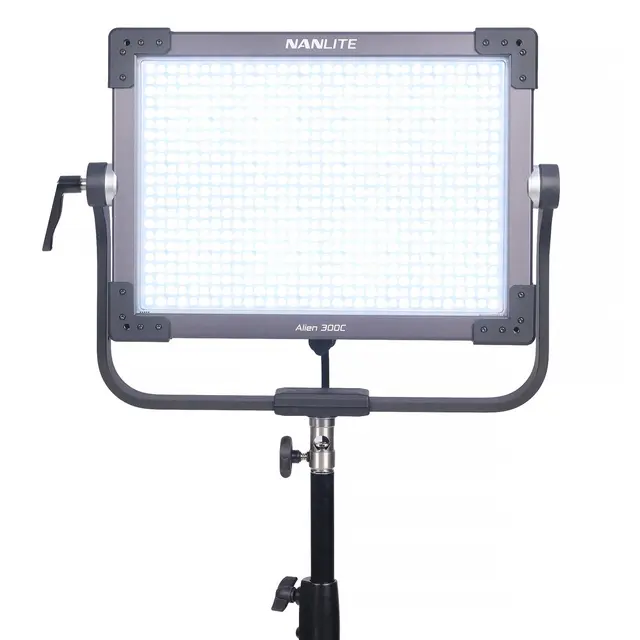 Nanlite Alien 300C RGBWW LED Panel 2000-12000K. 28 630 Lux 