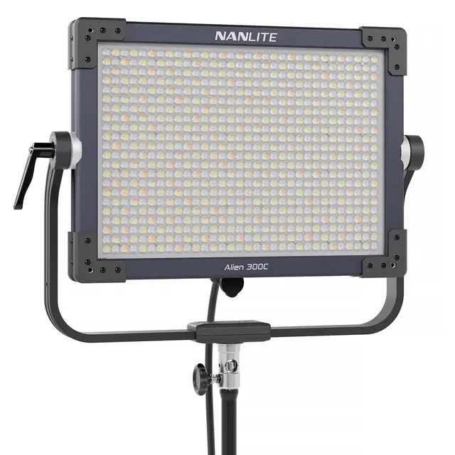 Nanlite Alien 300C RGBWW LED Panel 2000-12000K. 28 630 Lux 