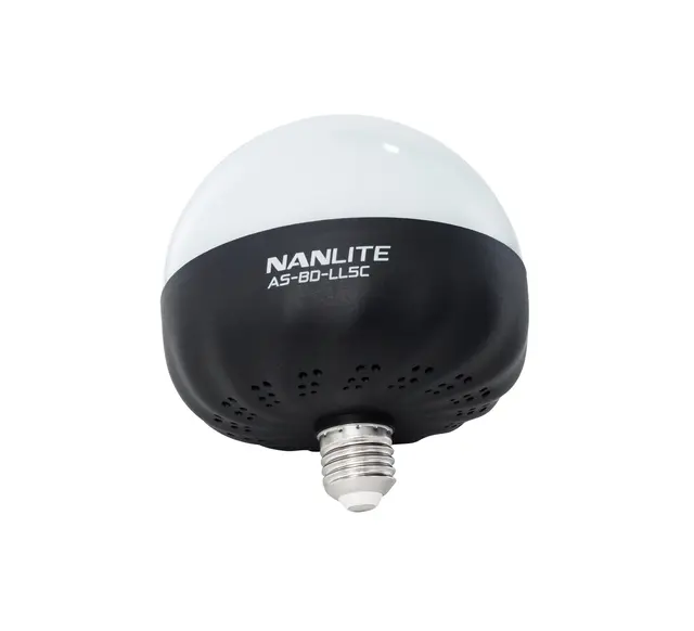 Nanlite Bulb Diffuser for LitoLite 5C Softboks med E27 lampeholder for lading 