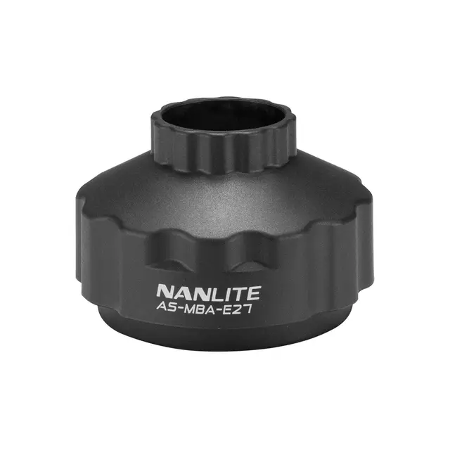 Nanlite E27 Magnetic Base Adapter Lampefot m/støm for PavoBulb 10C 