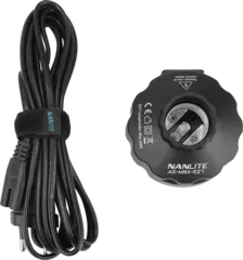 Nanlite E27 Magnetic Base Adapter Lampefot m/st&#248;m for PavoBulb 10C