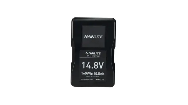 Nanlite Batteri V-Mount 14.8V 160WH 10,5Ah 