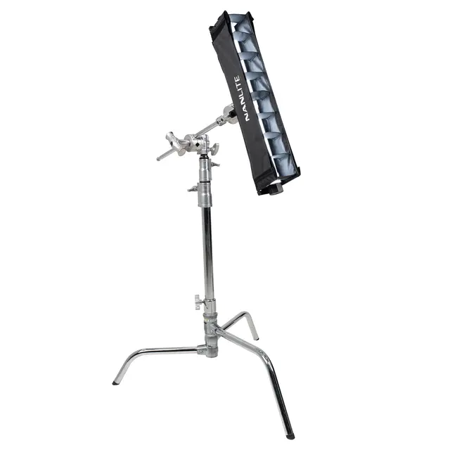Nanlite Barndoor med eggcrate Grid 60cm For Pavotube II 15X 