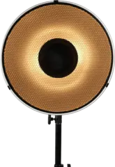 Nanlite Beauty Dish Reflector 40cm 40cm Metallreflektor + grid Bowens Mount