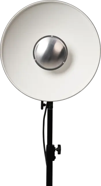 Nanlite Beauty Dish Reflector 40cm Metallreflektor m/grid  Bowens Mount 