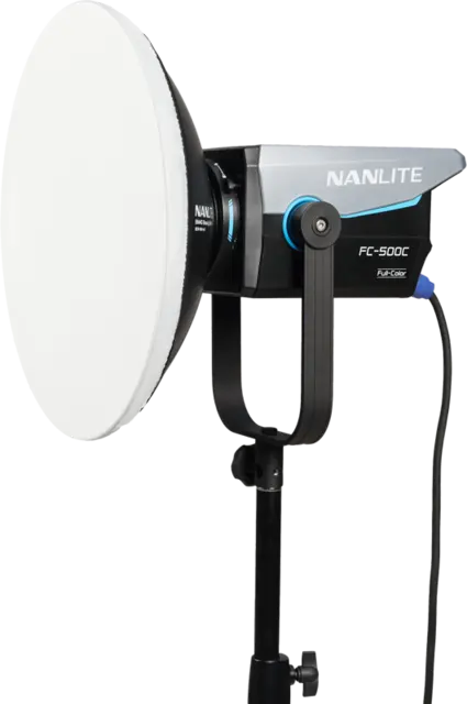 Nanlite Beauty Dish Reflector 40cm Metallreflektor m/grid  Bowens Mount 