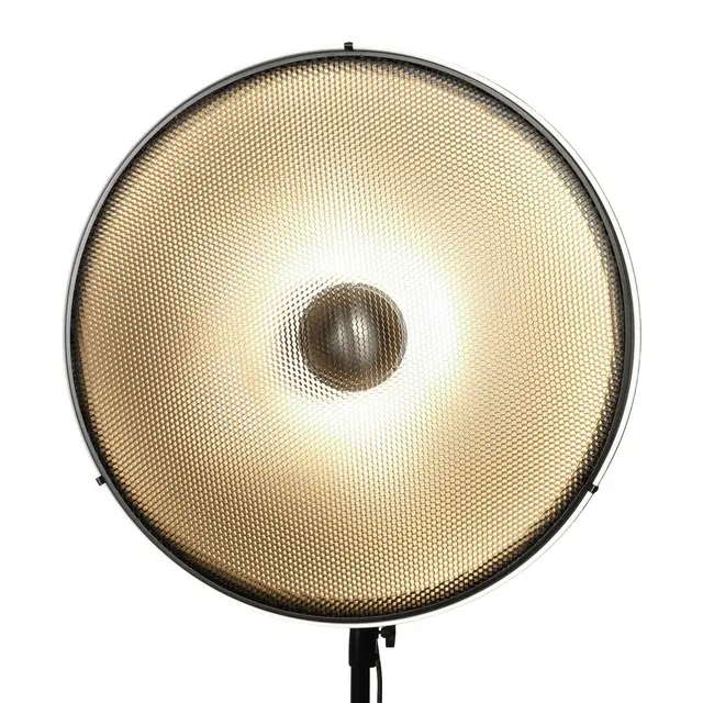 Nanlite Beauty Dish Reflector 70cm Metallreflektor med Grid. Bowens mount 