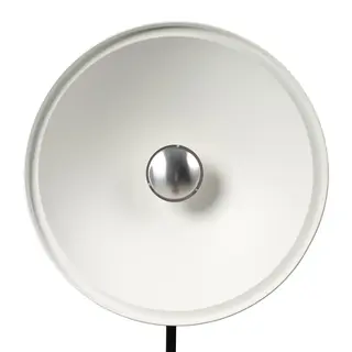 Nanlite Beauty Dish Reflector 70cm Metallreflektor med Grid. Bowens mount