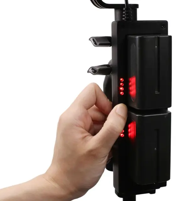 Nanlite Battery Grip Forza 60 Batterigrep til 2 stk Sony NP-F 