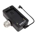 Nanlite NP-F Battery Adapter m/E27 sokke For PavoBulb 10C til NP-Fserie batterier