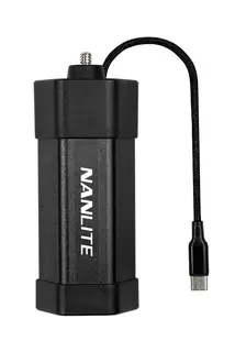 Nanlite Batterigrep for Pavotube 6C m.fl NP-F 550/570 batteri utvidelse