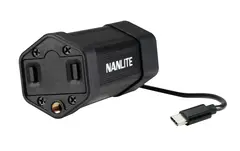 Nanlite Batterigrep for Pavotube 6C m.fl NP-F 550/570 batteri utvidelse