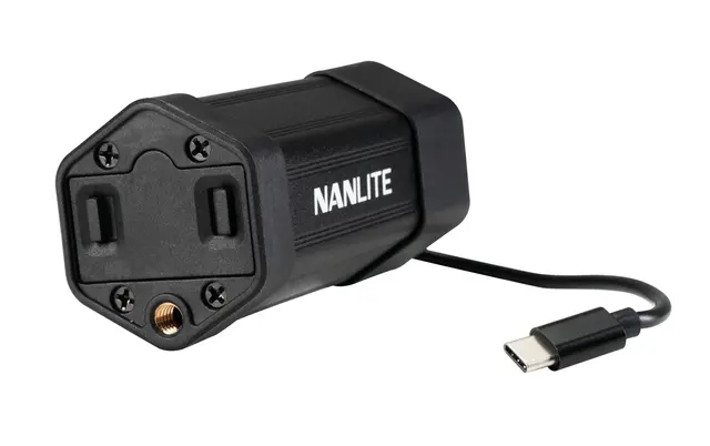 Nanlite Batterigrep for Pavotube 6C m.fl NP-F 550/570 batteri utvidelse 