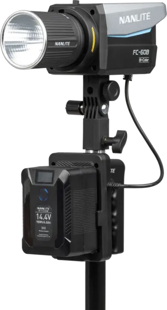 Nanlite Battery Grip FS og FC-60 V-Mount Batterigrep for små Forza og FS lamper 