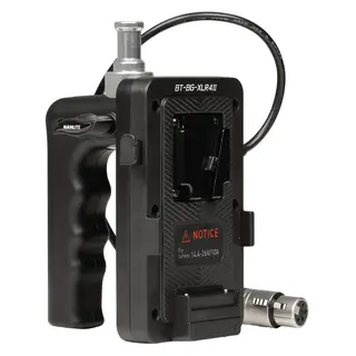 Nanlite V-Mount Battery Grip With 4-Pin XLR Connector