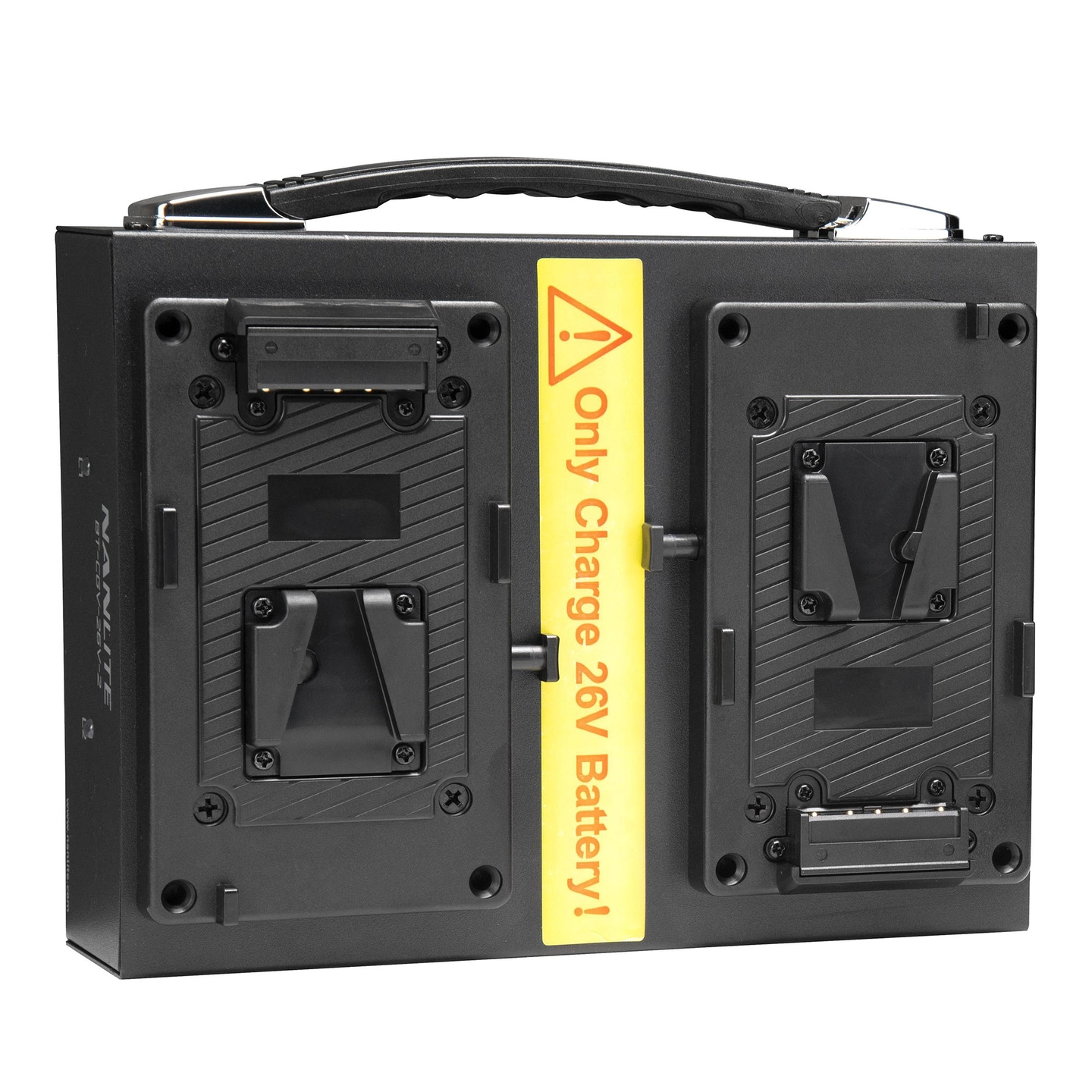 Nanlite Charger for Dual 26V V-mount Dual Lader for 26V V-Mount Batterier