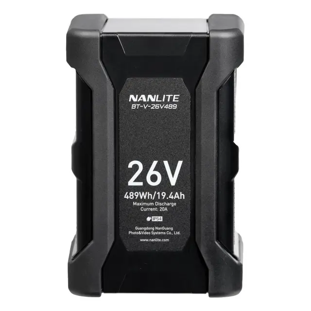 Nanlite Battery V-Mount 26V 489Wh V-Mount 26V Batteri 