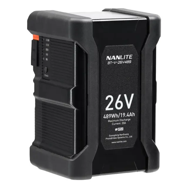 Nanlite Battery V-Mount 26V 489Wh V-Mount 26V Batteri 