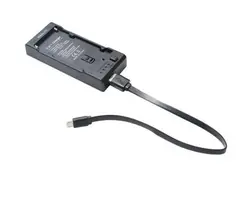 Nanlite CN-58 2-1 USB-lader NP-F USB-ladeadapter for Sony L-Serie batteri