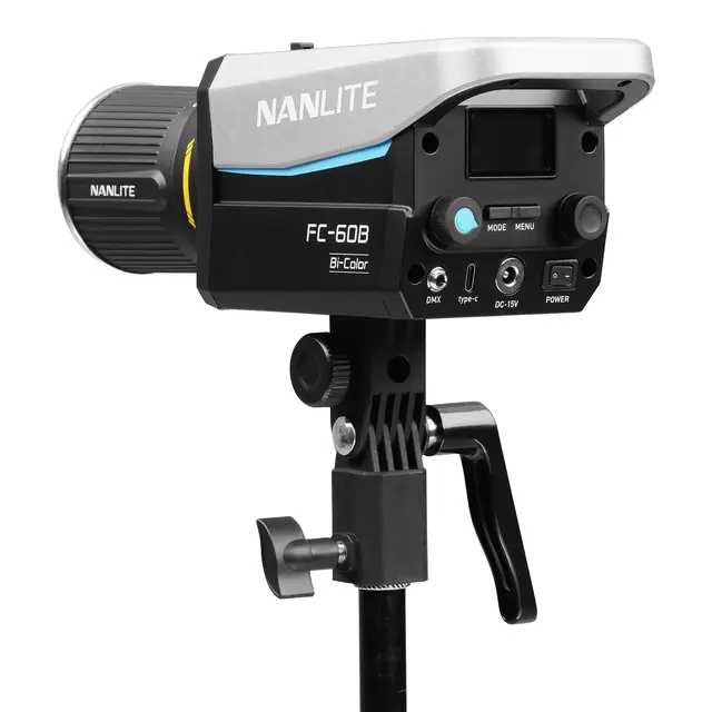 Nanlite FC-60B LED Bi-color Spot Light COB LED Lampe FM Mount 
