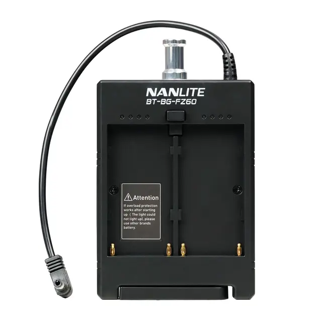 Nanlite FC-60B LED Bi-color Spot Light COB LED Lampe FM Mount 