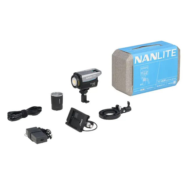 Nanlite FC-60B LED Bi-color Spot Light COB LED Lampe FM Mount 