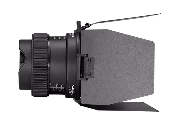 Nanlite Nanlite FL-11 Fresnel Lens and Barndoors for Forza FM Mount L