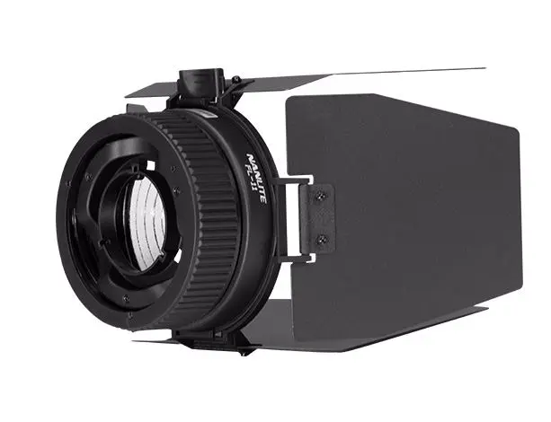 Nanlite Nanlite FL-11 Fresnel Lens and Barndoors for Forza FM Mount L