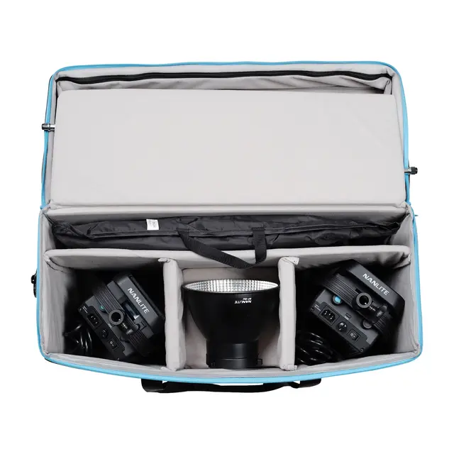Nanlite FS-300B LED Bi-color 2-Light Kit 2700-6500K. LED lampe, strømdrevet 