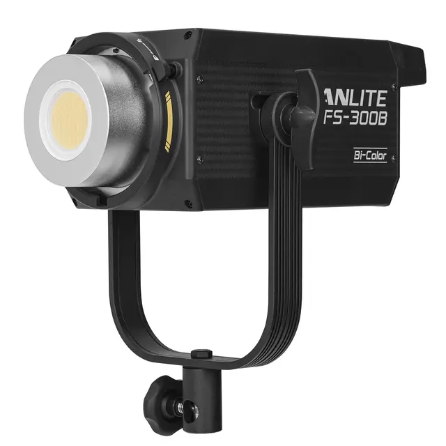 Nanlite FS-300B LED Bi-color Spot Light 2700-6500K. LED lampe, strømdrevet, 350W 