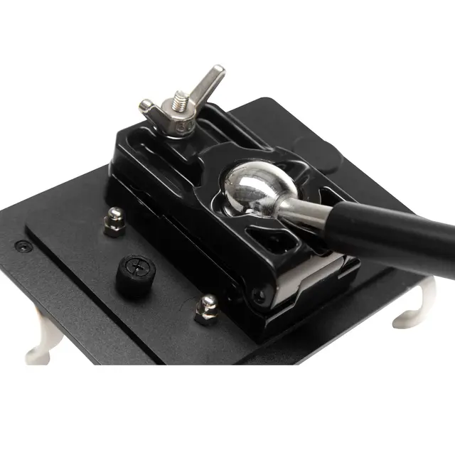 NanLite PavoTube Double T12 LED Holder For 2stk Pavotube T12. Med gooseneck 