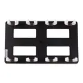 Nanlite T12 Holder For 4 Tubes With Ball Head Yoke &amp; Gooseneck