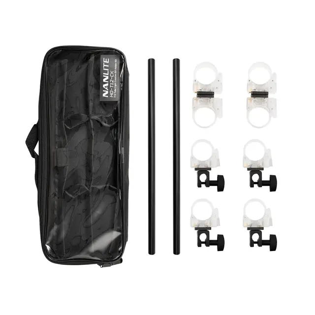 Nanlite DIY T-12 Tube holder kit Holdere til Pavotube 