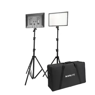 Nanlite Lumipad 25 Bi-Color 2 LED Kit 2stk 3200K-5600K m/stativ og bag