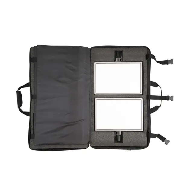Nanlite Lumipad 25 Bi-Color 2 LED Kit 2stk 3200K-5600K m/stativ og bag 