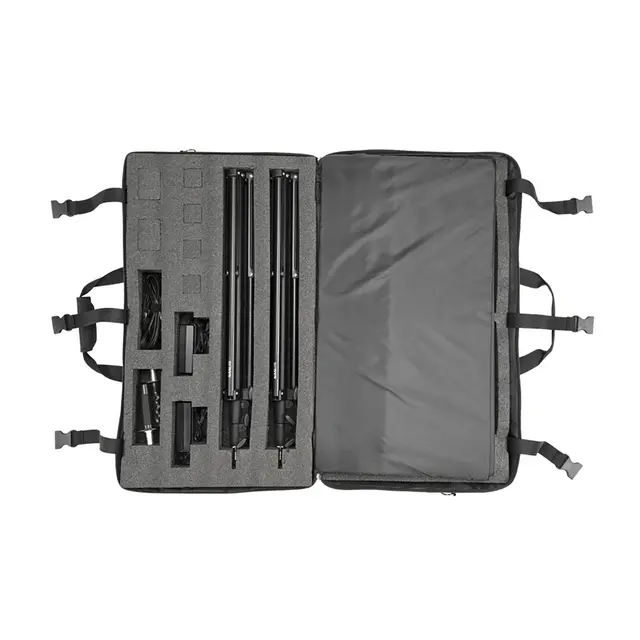 Nanlite Lumipad 25 Bi-Color 2 LED Kit 2stk 3200K-5600K m/stativ og bag 