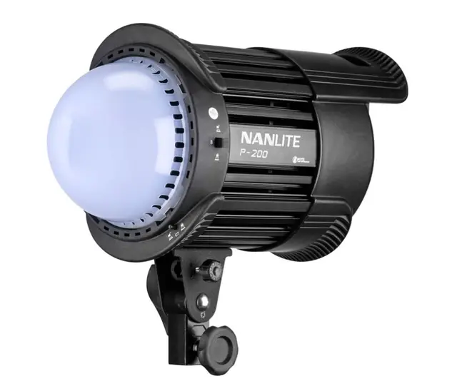 Nanlite P-200 LED Mono Light Led lampe. Strømdrift, 5600K 