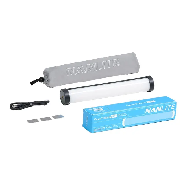 Nanlite PavoTube II 6XR LED RGBWW Pixel Tube Light 