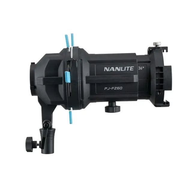 Nanlite Forza Projector FM-Mount 36° Len Skap lysmønster. Levert med 36° objektiv 