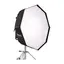 Nanlux Dyno 1200C Octagonal Softbox 152cm &#197;ttekantet Softbox med Eggcrate