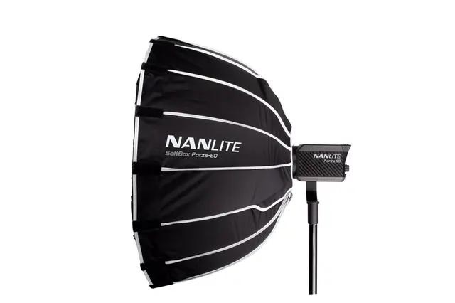 Nanlite Parabolic Softbox FM mount Parabolisk softboks 60cm Forza 60/120 