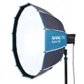 Nanlite Rapid 60 Parabolic Softbox SB-RP60. Med Eggcrate. FM Mount