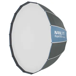 Nanlite Rapid 90 Parabolic Softbox Para softboks Hurtigoppsett Bowens Mount