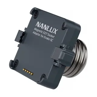 Nanlux Magnetic E27 Socket Adapter For Evoke 5C