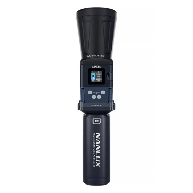 Nanlux Magnetic Battery Grip For Evoke 5C 