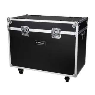 Nanlux Evoke 1200 og FL35 Flightcase Kasse for lampe og fresnell