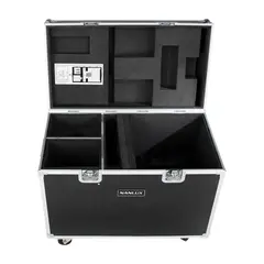 Nanlux Evoke 1200 og FL35 Flightcase Kasse for lampe og fresnell