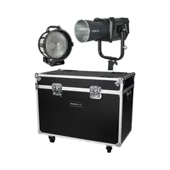 Nanlux Evoke 1200 Spot Light Kit 1200w  LED lampe mFresnel og Flight Case